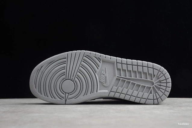 Rep MAX Smoke Mid 554724-092 AIR Grey Jordan 1 Light 0713